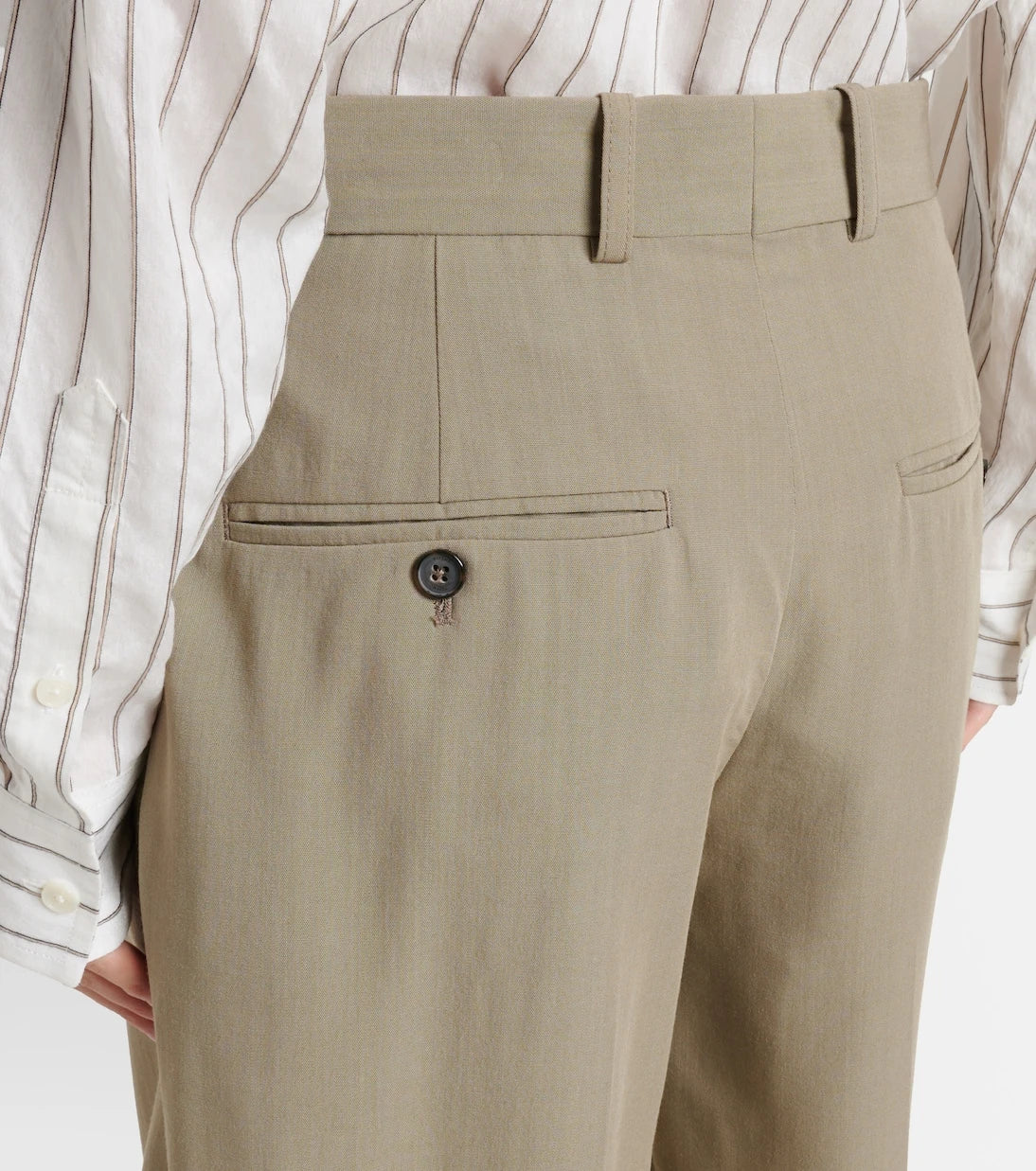 Toteme - High-rise Bermuda shorts