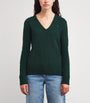 Polo Ralph Lauren Green Wool-Cashmere Kimberly Sweater