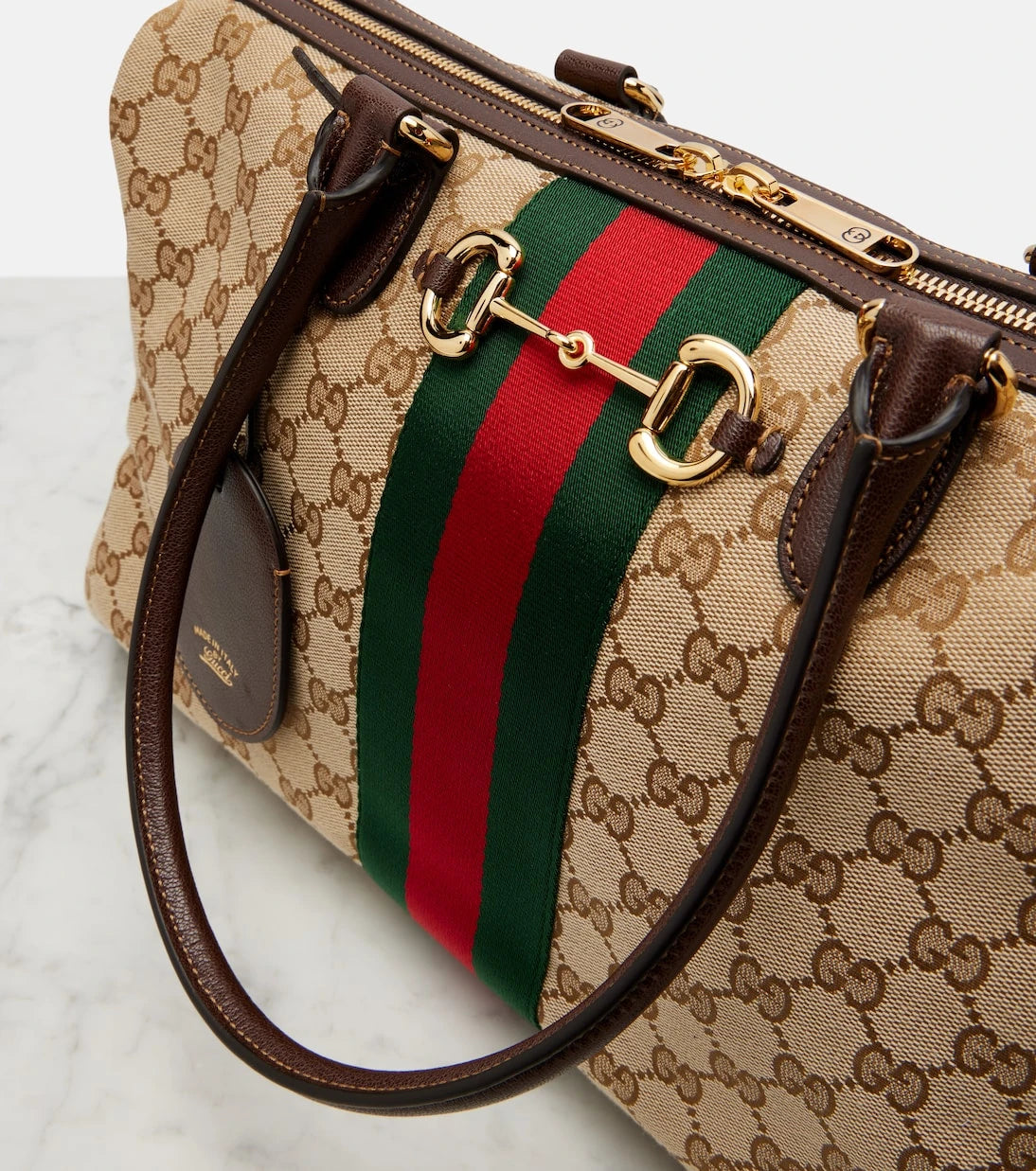 Gucci - Borsetto GG Canvas Large duffel bag