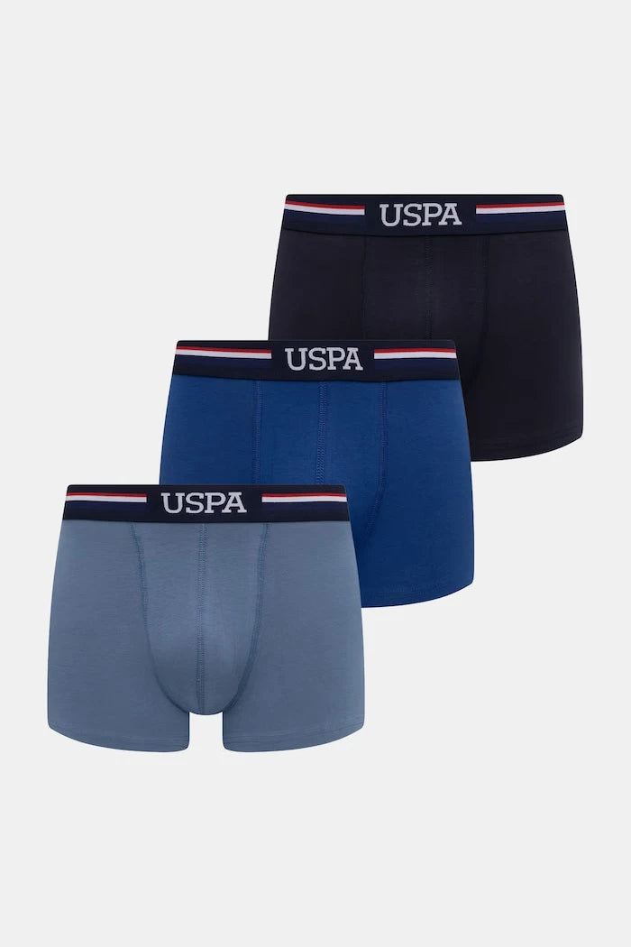 U.S. Polo Assn. USPA BRAND Boxer (3'lü)