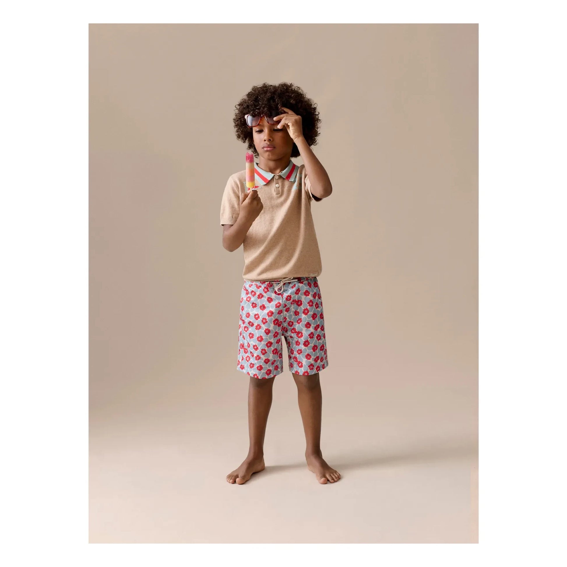 Bonpoint - Polo Loyal | Heather beige