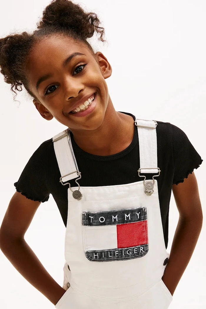 Детска дънкова рокля Tommy Hilfiger