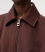 LOEWE Brown Cotton-Silk Buckled Shirt Jacket