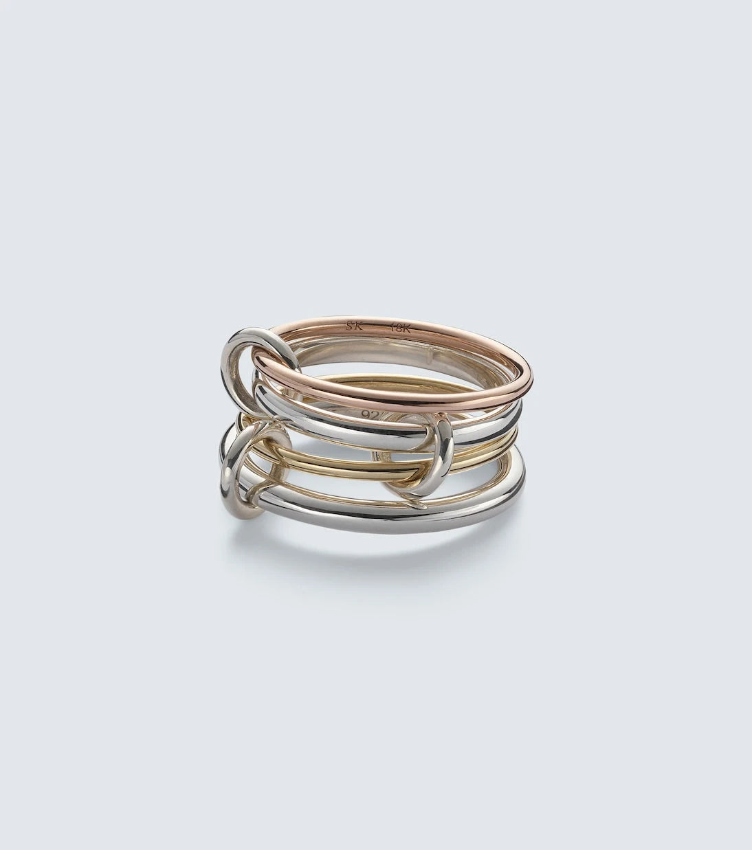 Spinelli Kilcollin - Hyacinth 18kt gold and sterling silver ring
