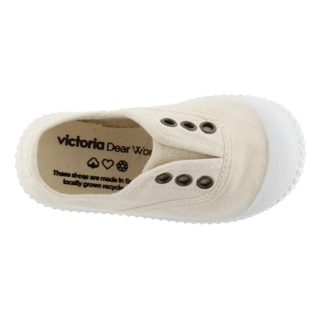 Victoria - Inglesia Elastico Lon sneakers | Cream