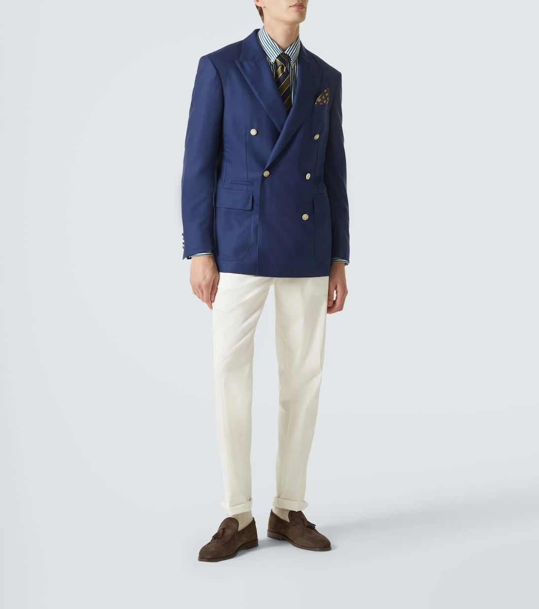 Dunhill - Double-breasted cashmere blazer