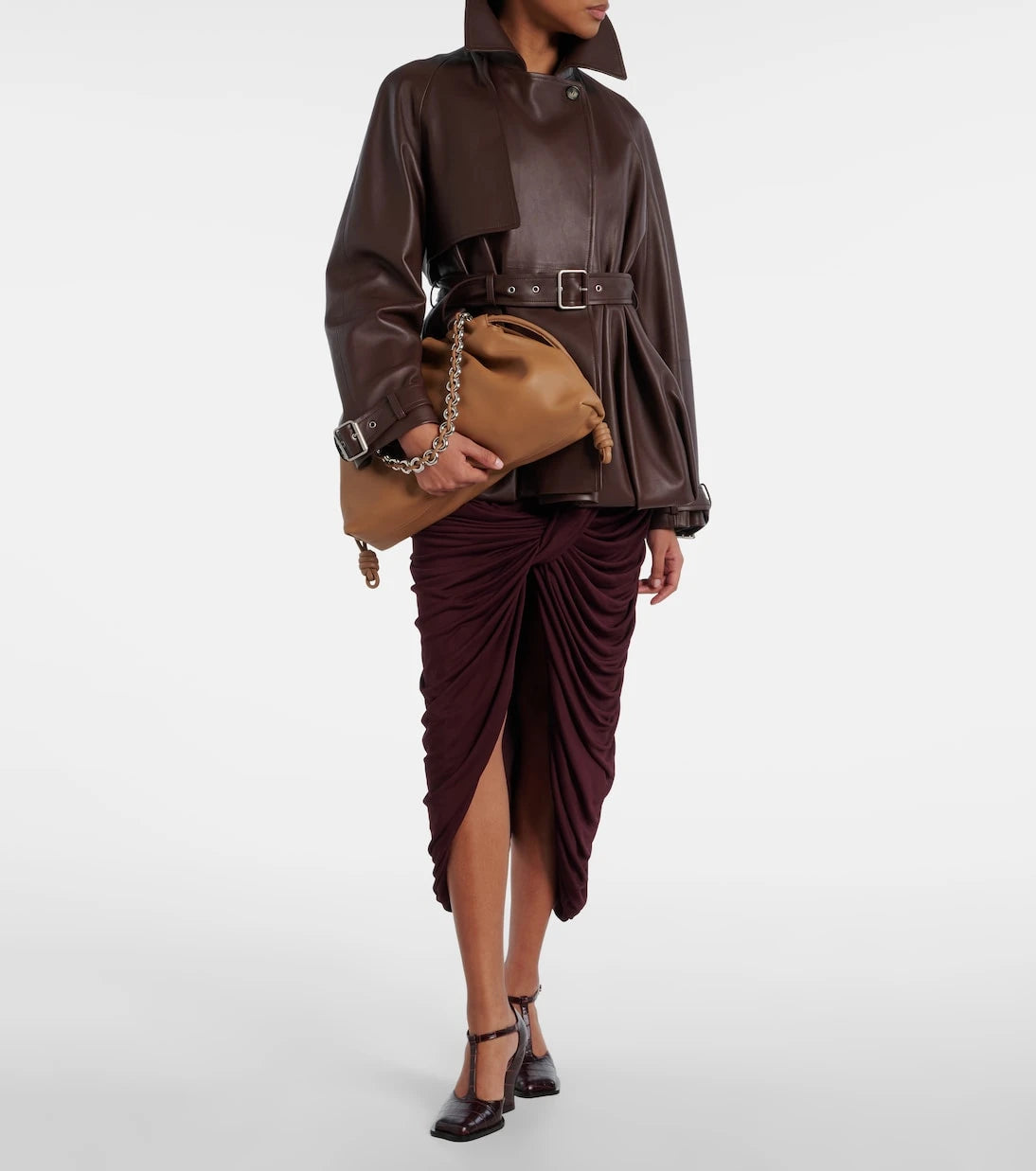 Loewe - Flamenco Large leather shoulder bag