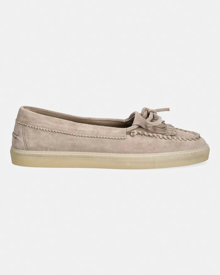 Copenhagen дамски мокасини от велур suede