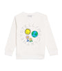 Stella McCartney Kids Cotton Earth Friends Sweatshirt (3-14+ Years)