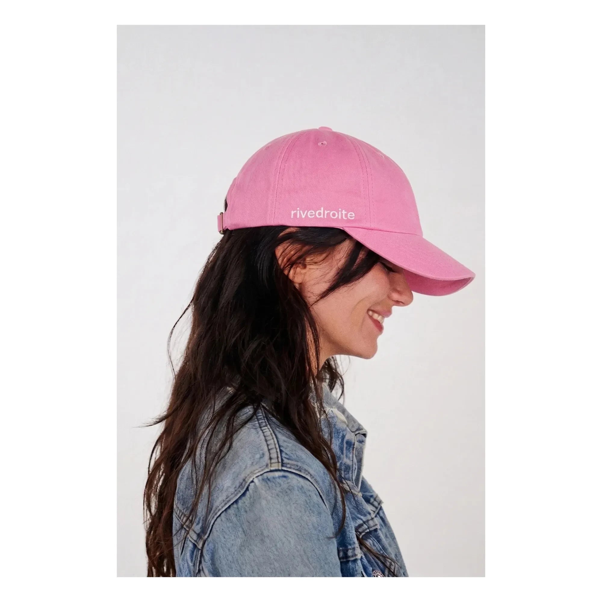 rivedroite - Colette recycled cotton cap | Rosewood