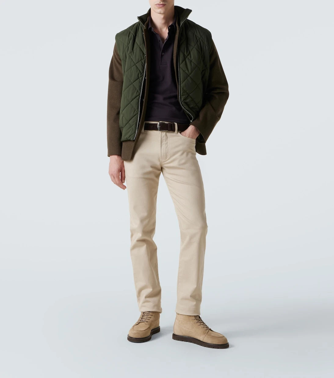 Loro Piana - Cotton straight pants