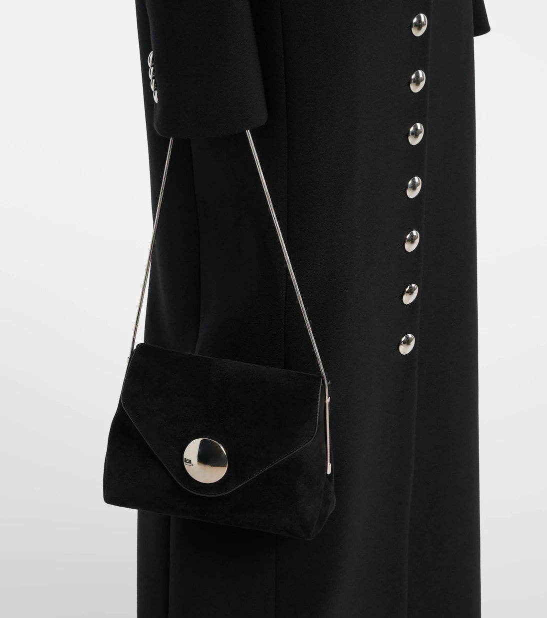 Khaite - Bobbi suede shoulder bag