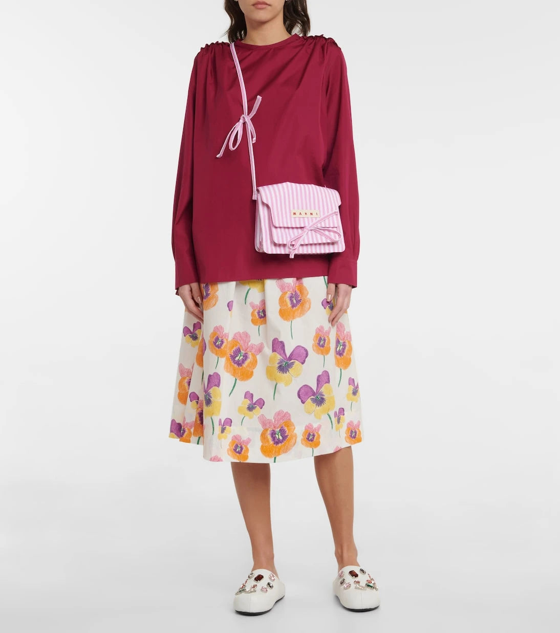 Marni - Cotton poplin top