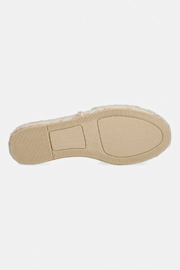Manebi чехли дамски Cream Net Espadrilles Sandals