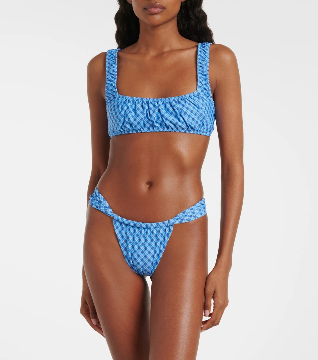 Montce - Zoe plaid bikini top