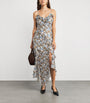 Veronica Beard Multi Silk Floral Avenel Midi Dress
