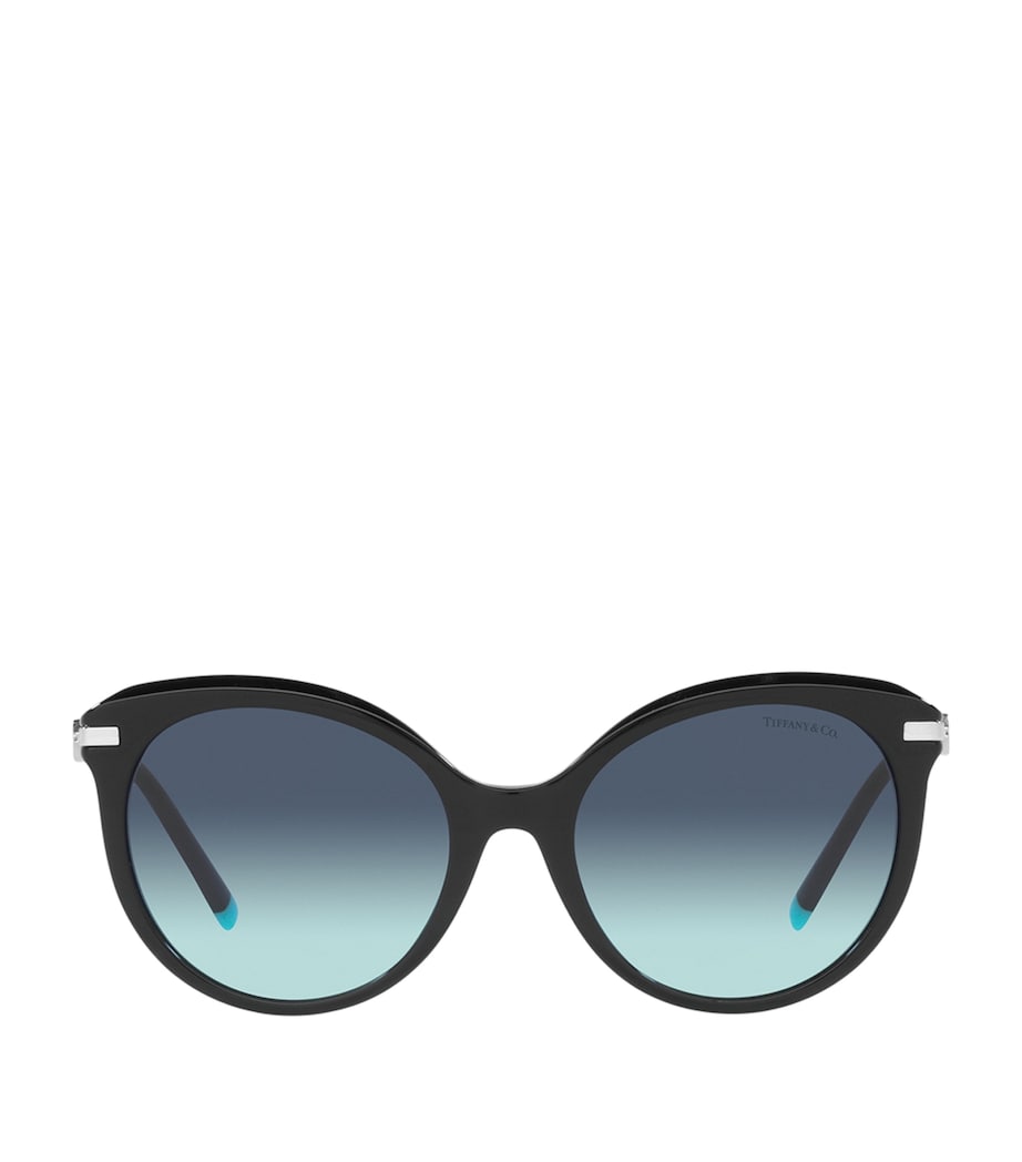 Tiffany & Co. Black Cat Eye Sunglasses