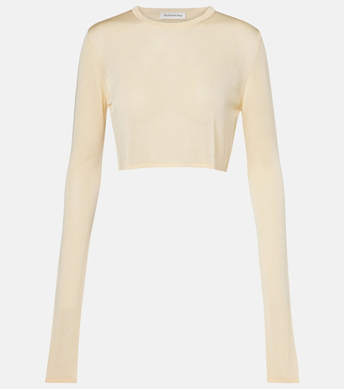The Frankie Shop - Kazel knitted cropped top