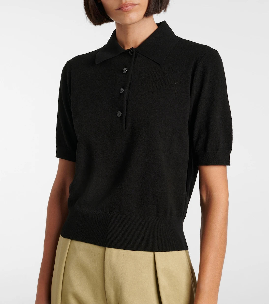 Burberry - Cotton-blend polo shirt