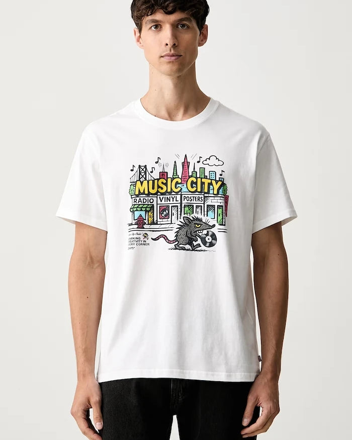 Levi's Erkek Pamuklu RELAXED FIT TEE Tişört