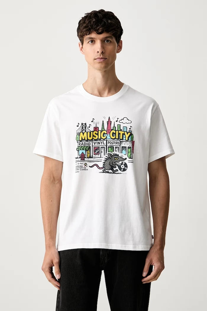 Levi's Erkek Pamuklu RELAXED FIT TEE Tişört