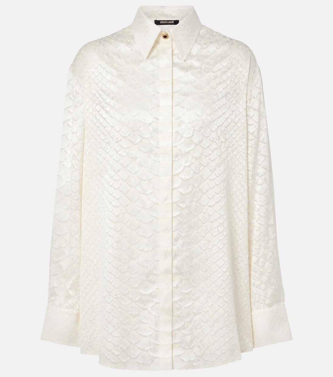 Roberto Cavalli - Snake-print shirt