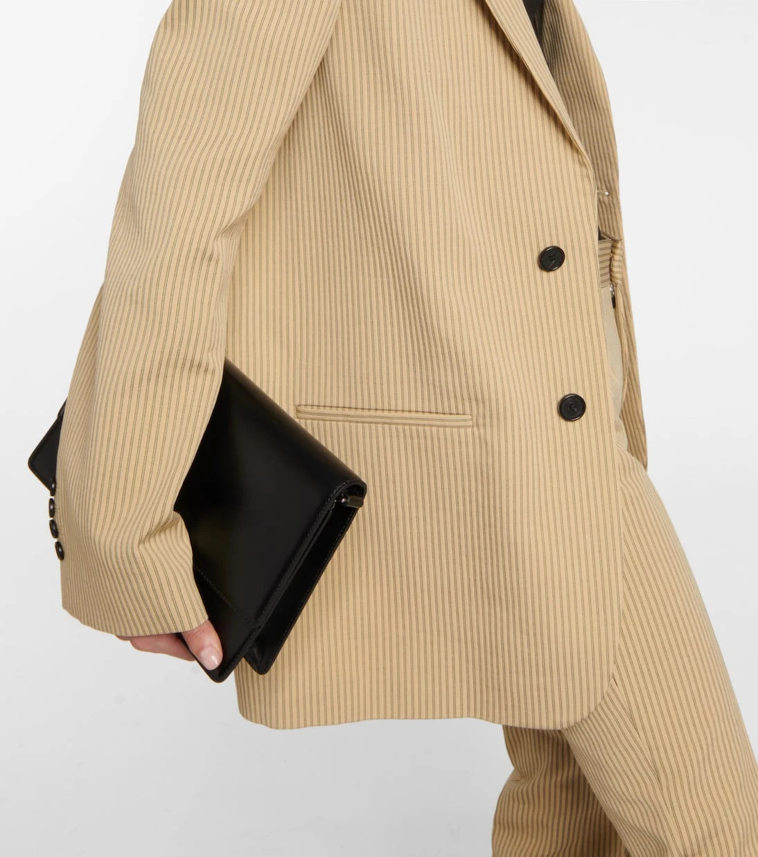 Petar Petrov - Isaac striped cotton-blend blazer