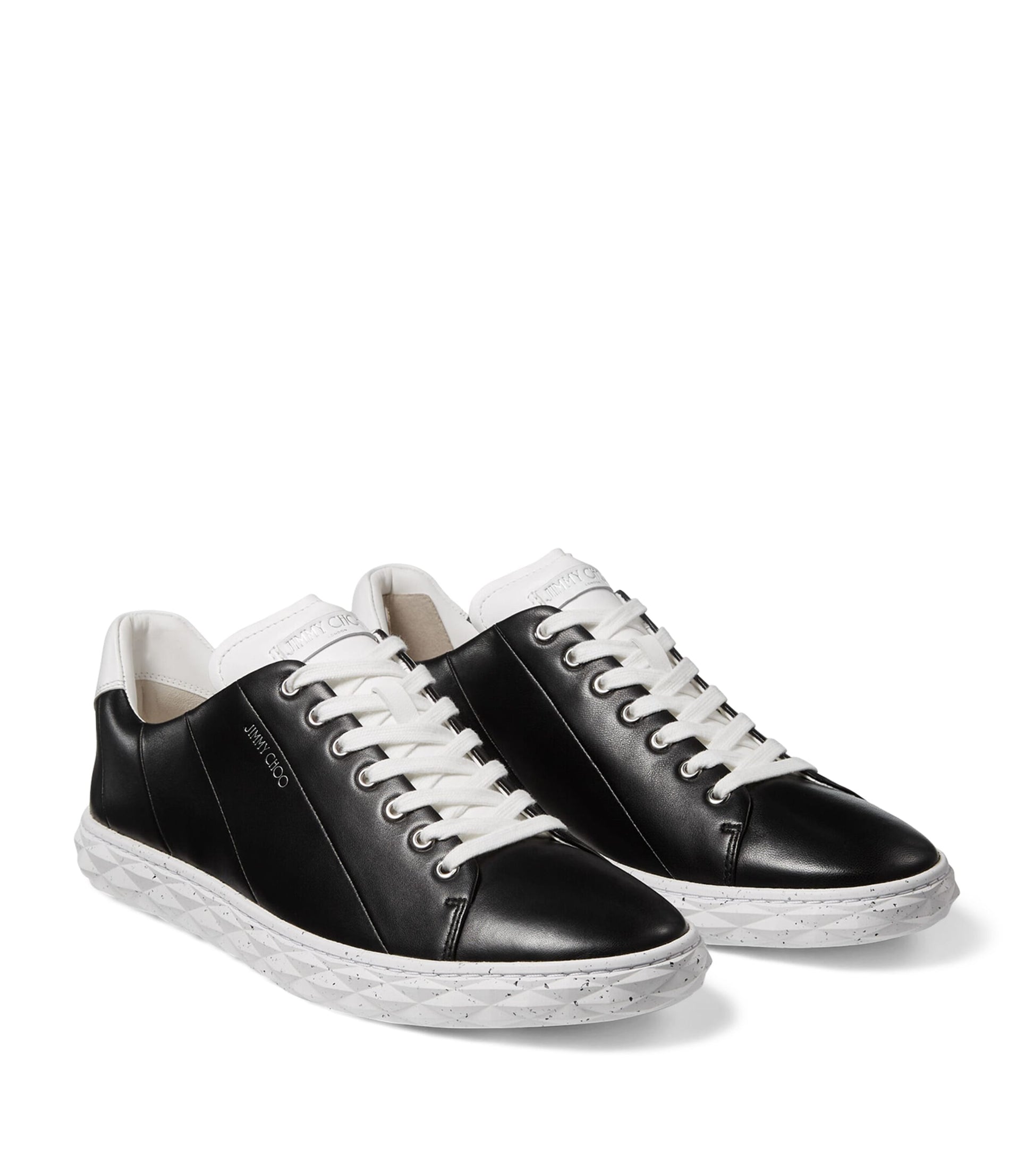 Jimmy Choo Diamond Light Leather Sneakers