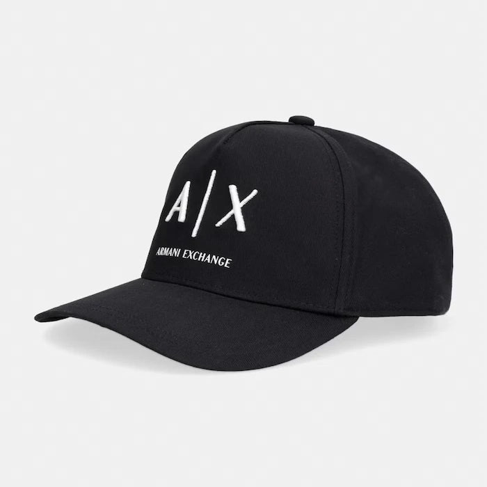 Armani Exchange бейзболна шапка мъжка от памук