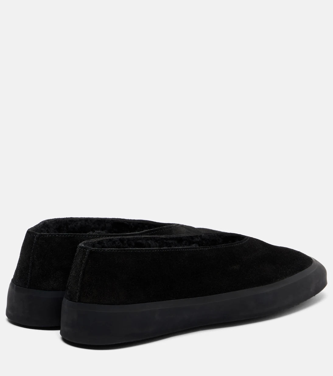 Le Monde Béryl - Apres Ski shearling-lined suede ballet flats