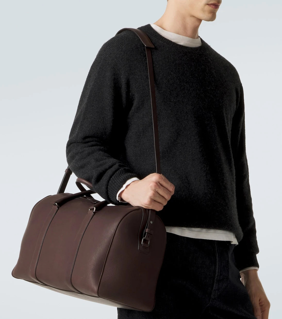The Row - Iowa leather duffel bag