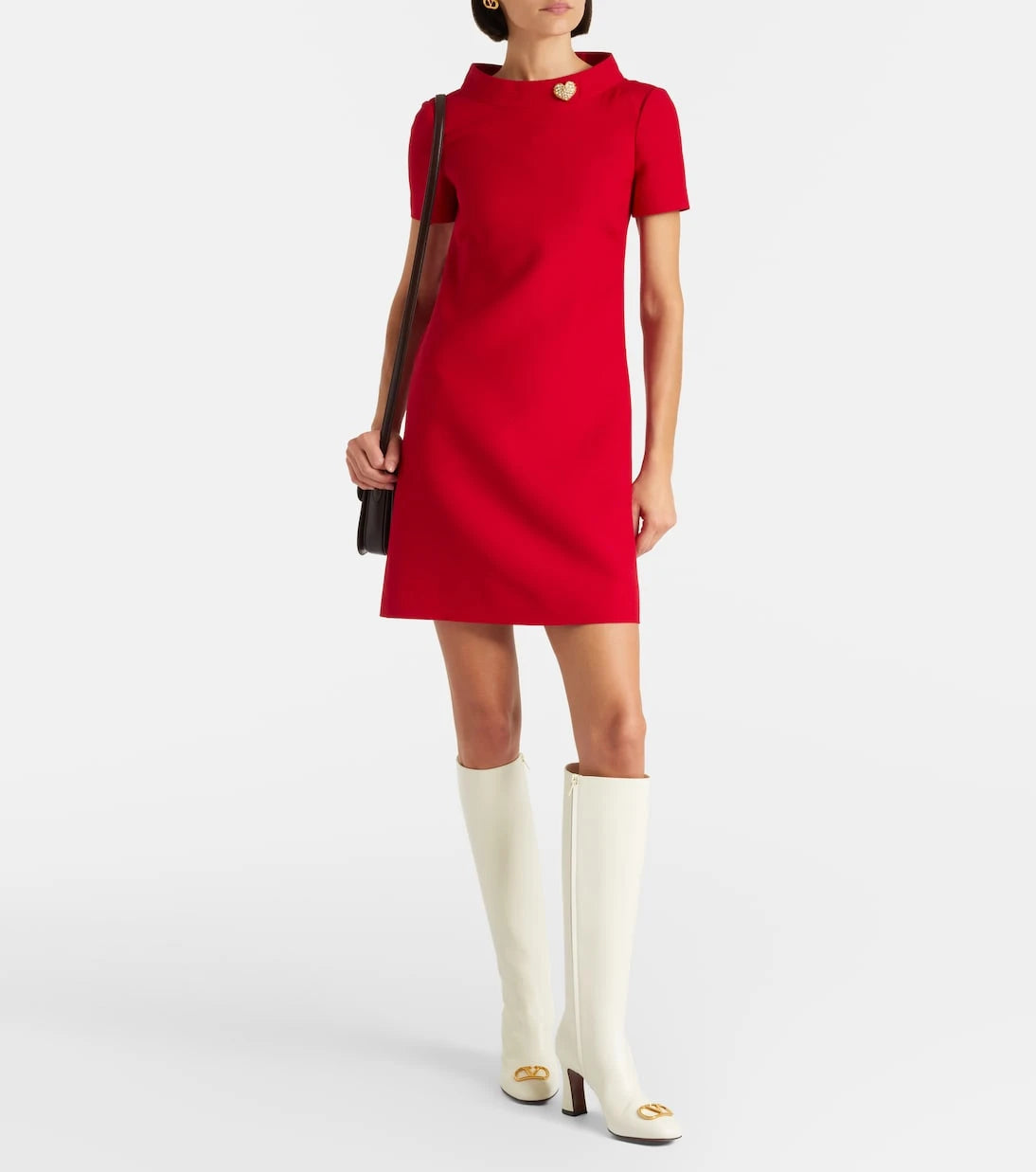 Valentino Garavani - VLogo 80 leather knee-high boots