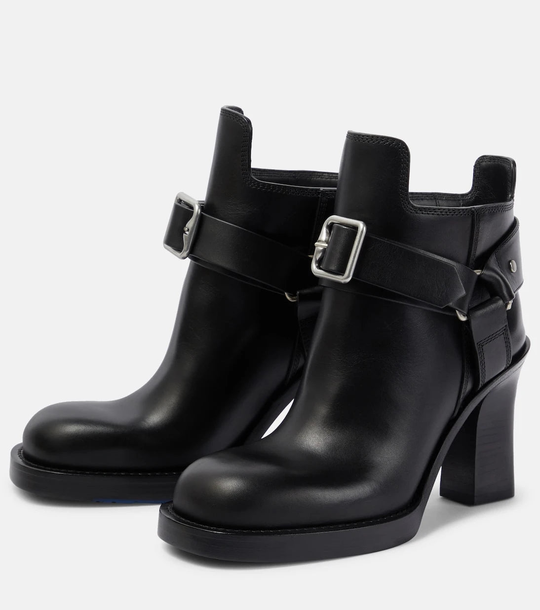 Burberry - Stirrup leather ankle boots