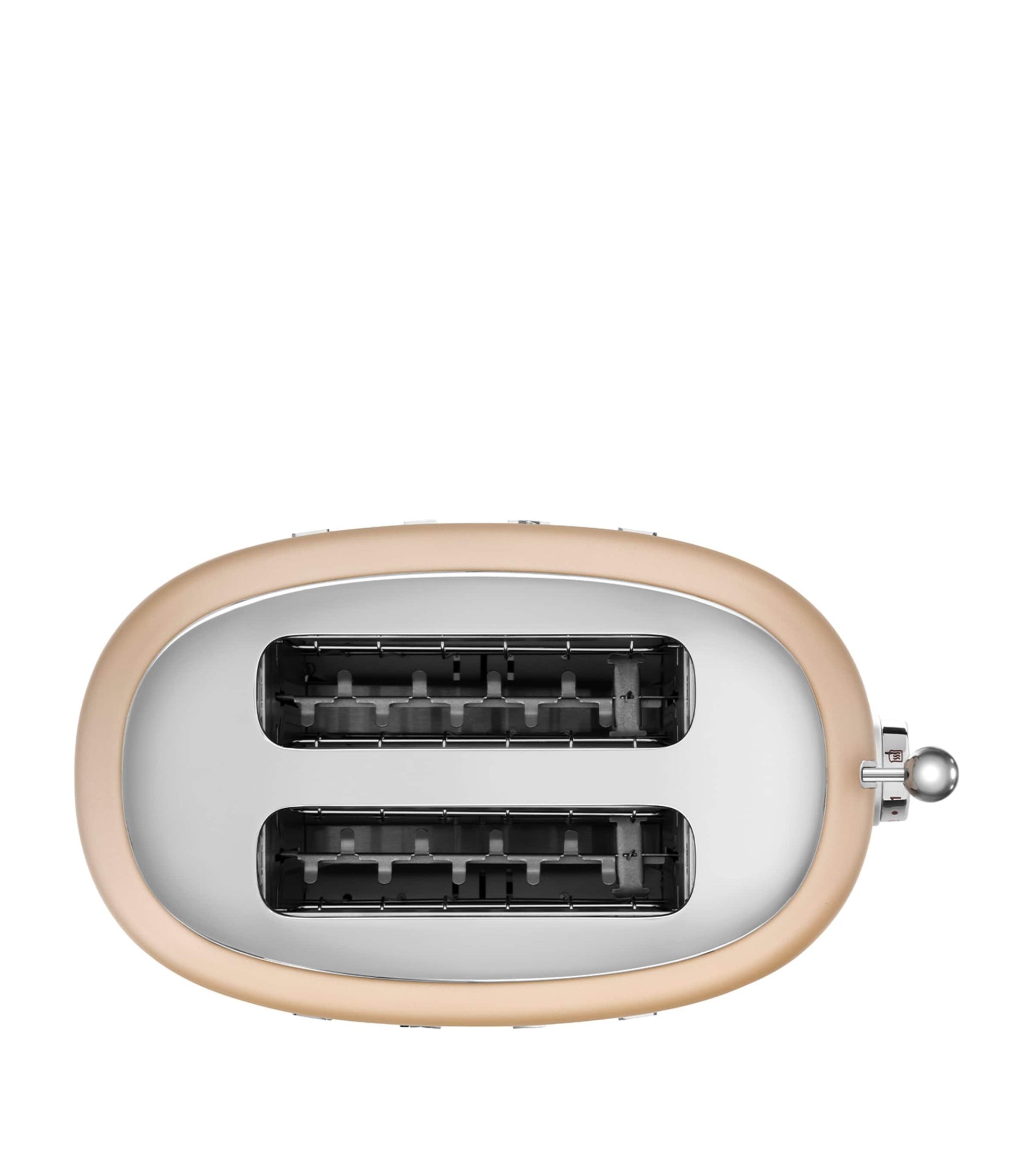 Smeg '50s Style 2-Slot Toaster - Matte Champagne