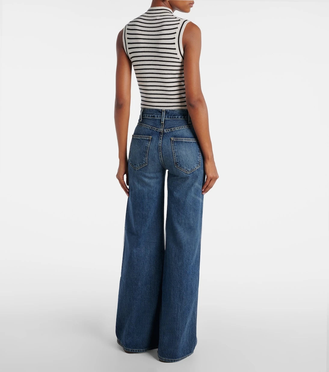 Nili Lotan - Salome mid-rise wide-leg jeans