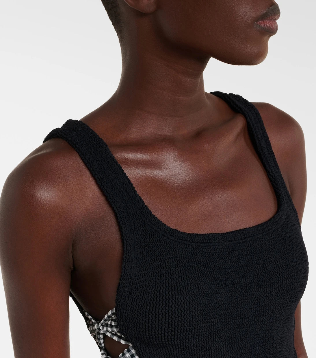 Hunza G - Cutout swimsuit