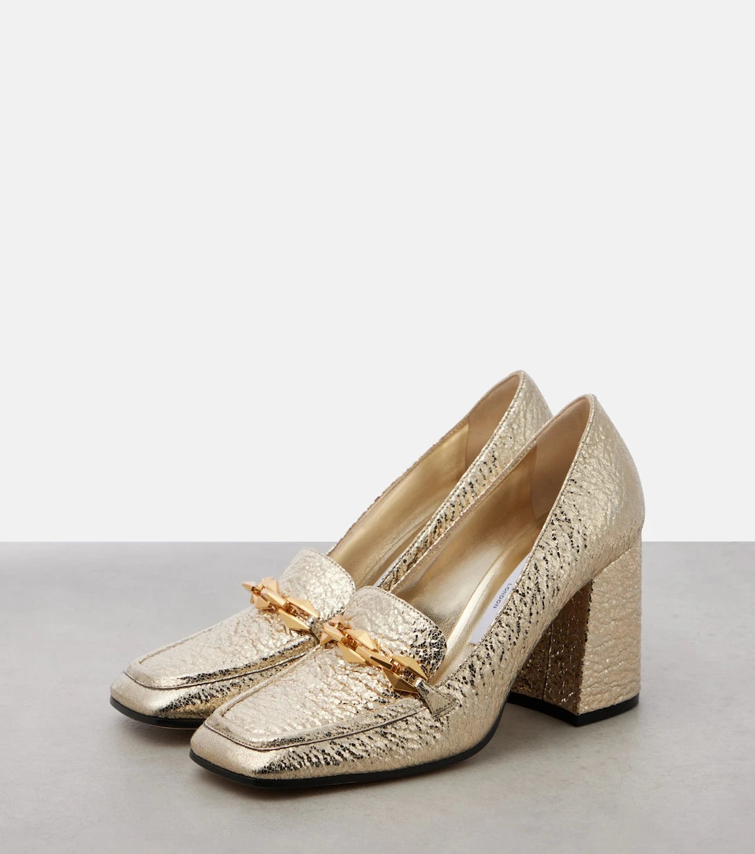 Jimmy Choo - Diamond Tilda 80 loafer pumps
