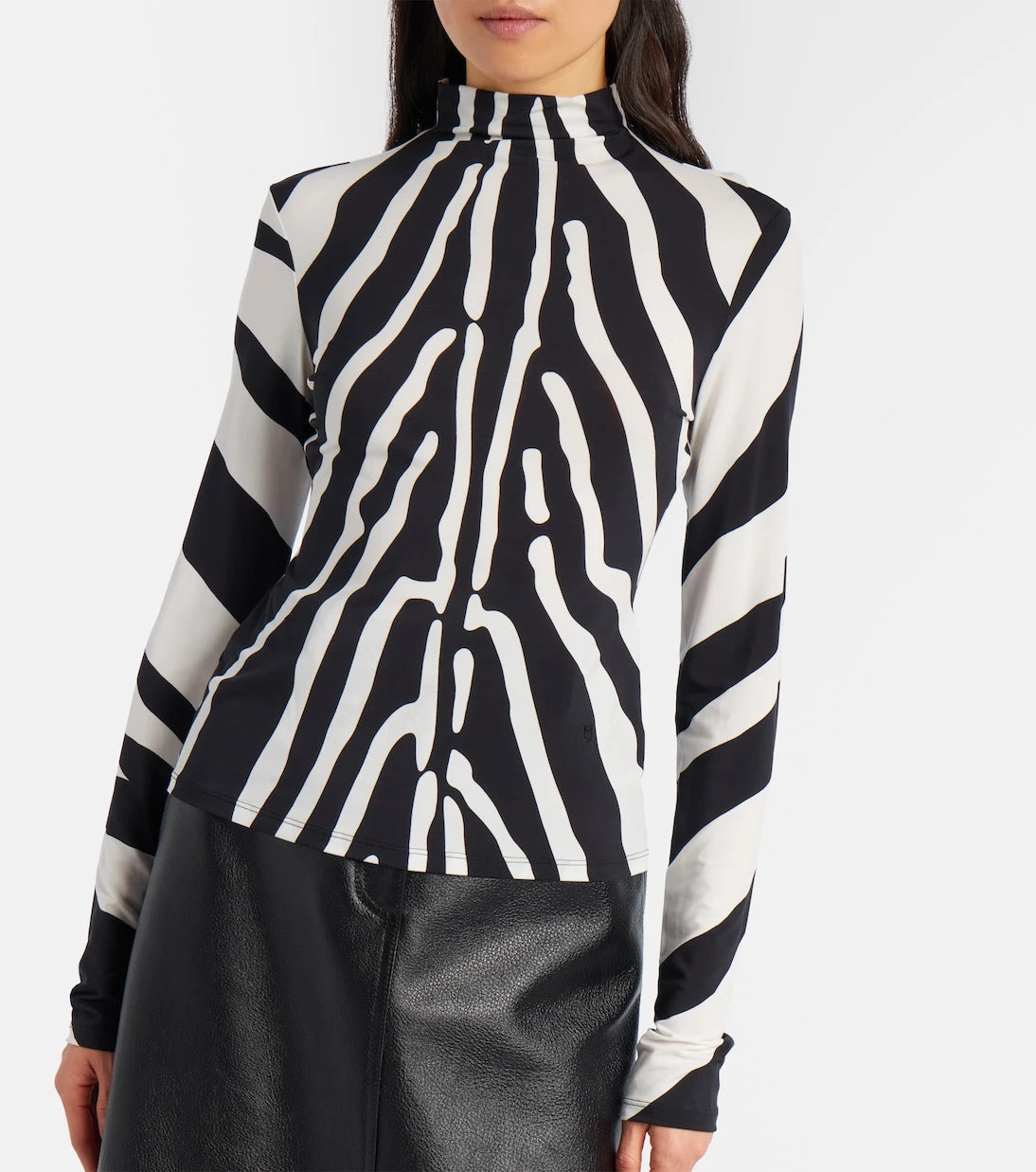 Ferragamo - Zebra-print top