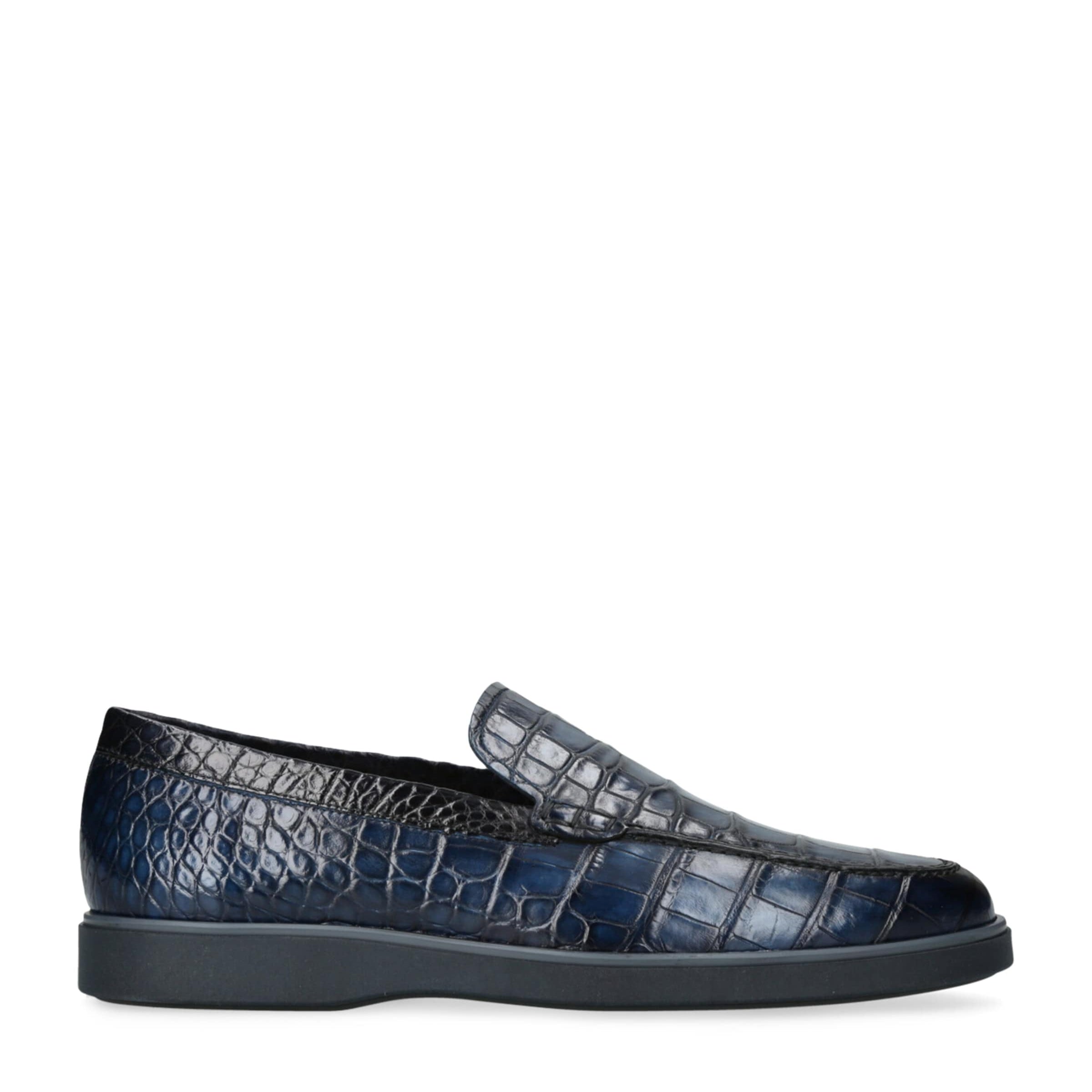 Crocodile Pariaso Low-Top Loafers
