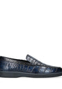 Magnanni Crocodile Pariaso Low-Top Loafers