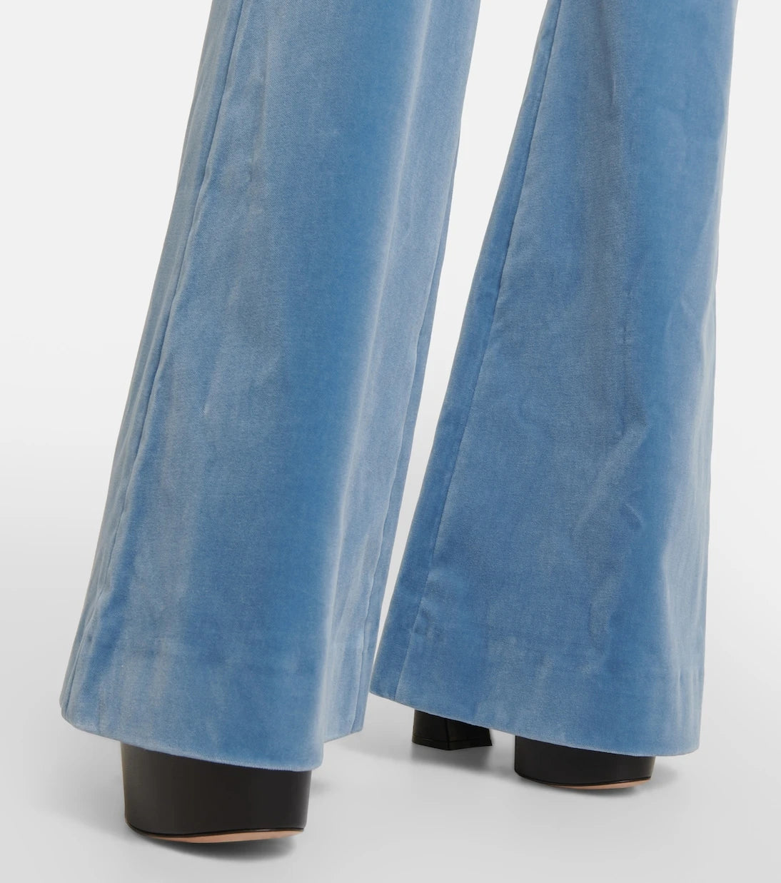 Dorothee Schumacher - Elegance Softness velvet flared pants
