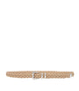 Brunello Cucinelli Suede Braided Belt