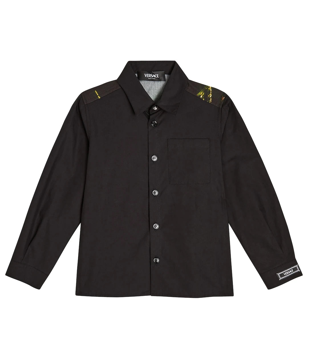 Versace Kids - Printed cotton shirt