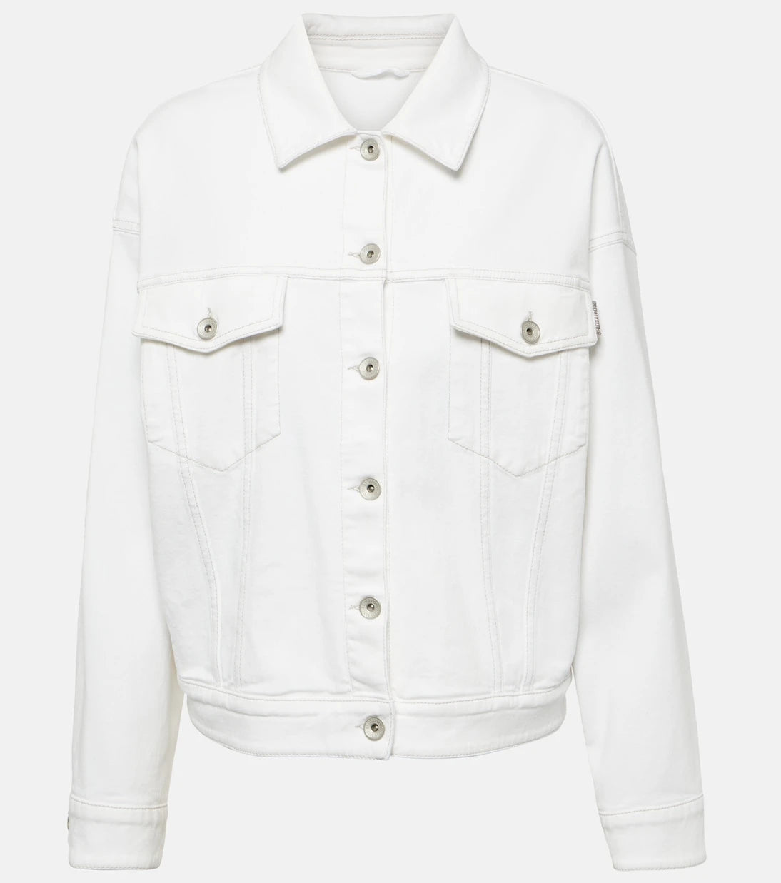 Brunello Cucinelli - Cotton-blend denim jacket