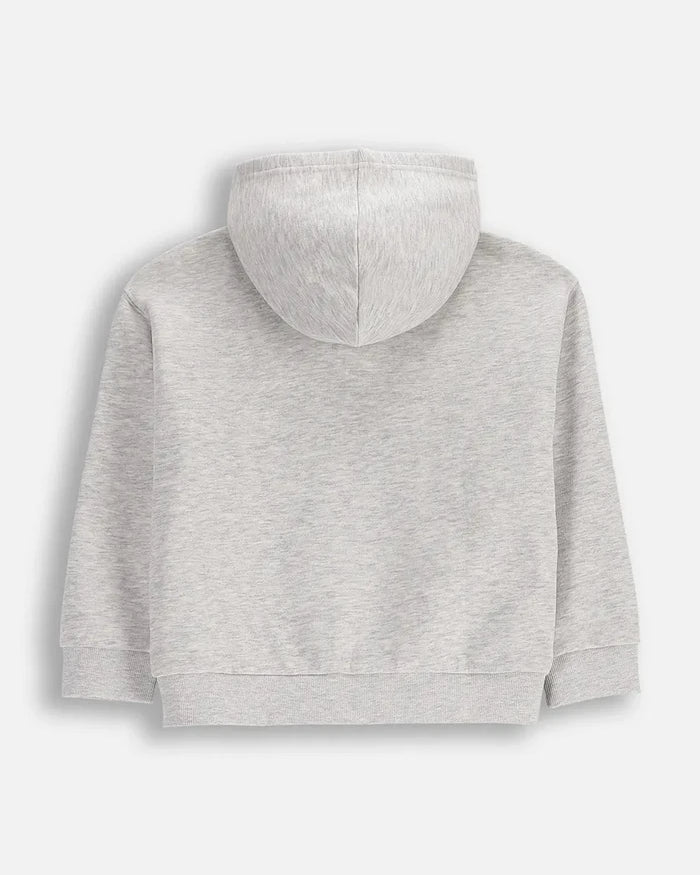 Pamuklu çocuk kapüşonlu sweatshirt Coccodrillo