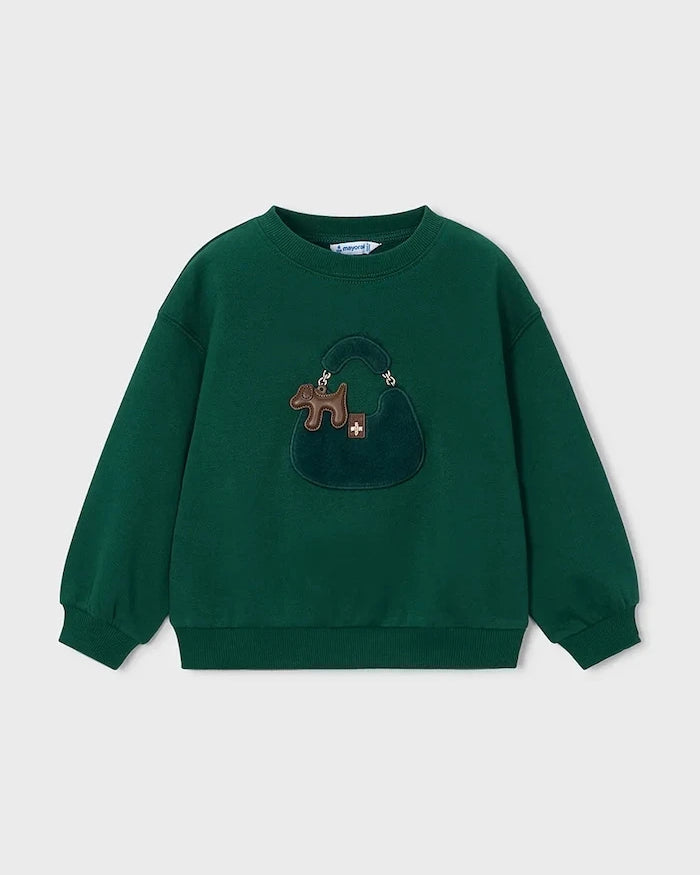 Mayoral çocuk pamuklu sweatshirt