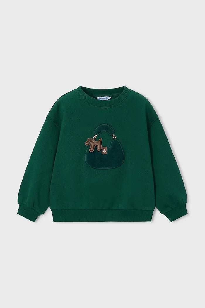 Mayoral çocuk pamuklu sweatshirt
