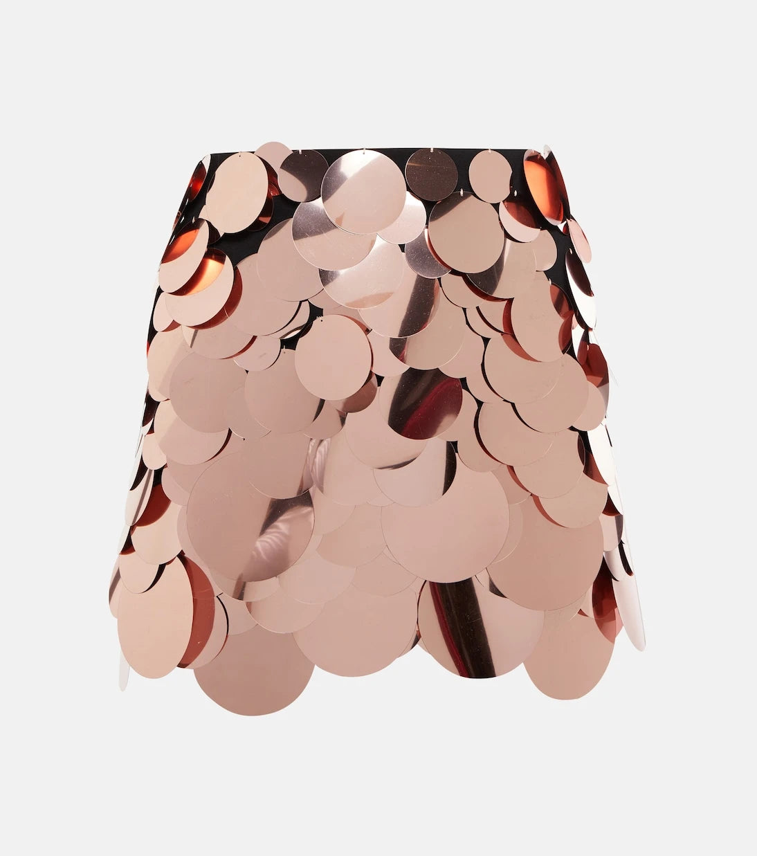 The Attico - Embellished mid-rise miniskirt