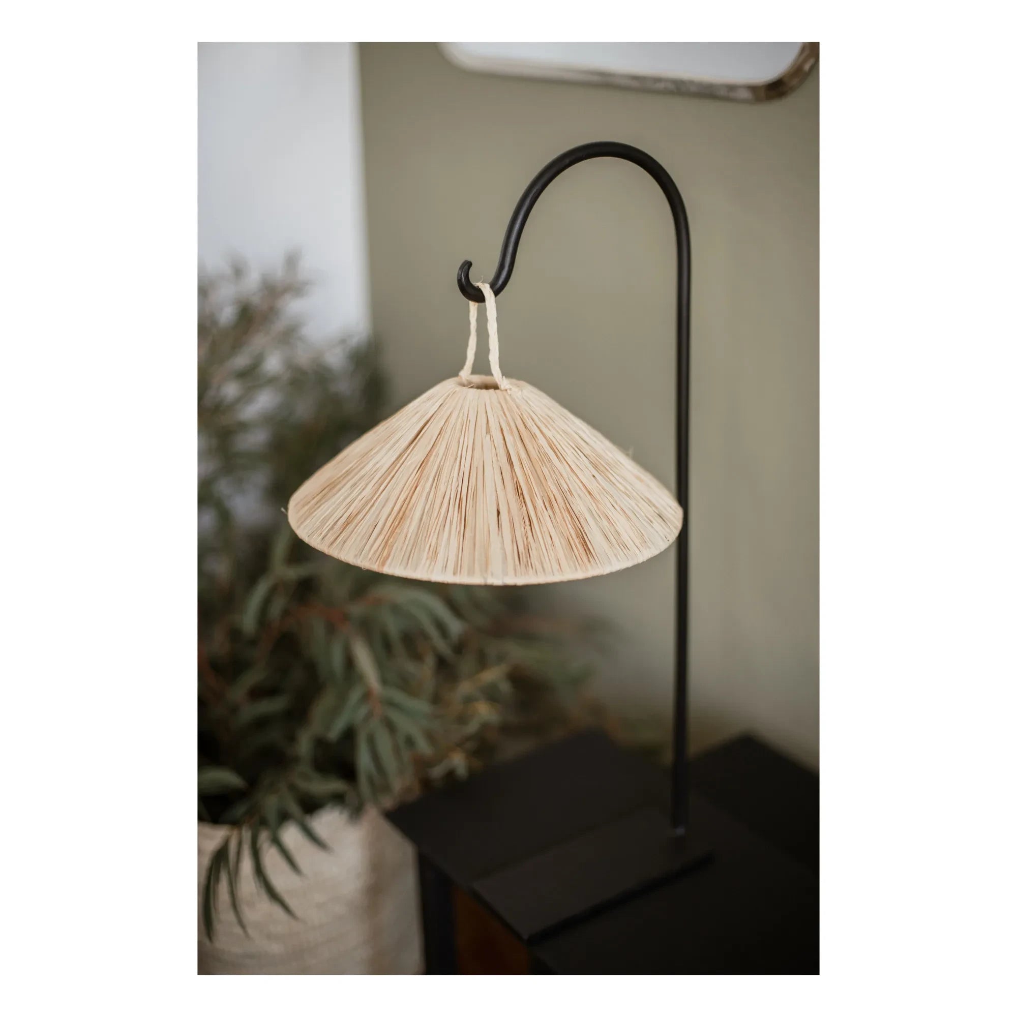 Cosydar - Parasol Raffia Lampshade for Pendant Lamp