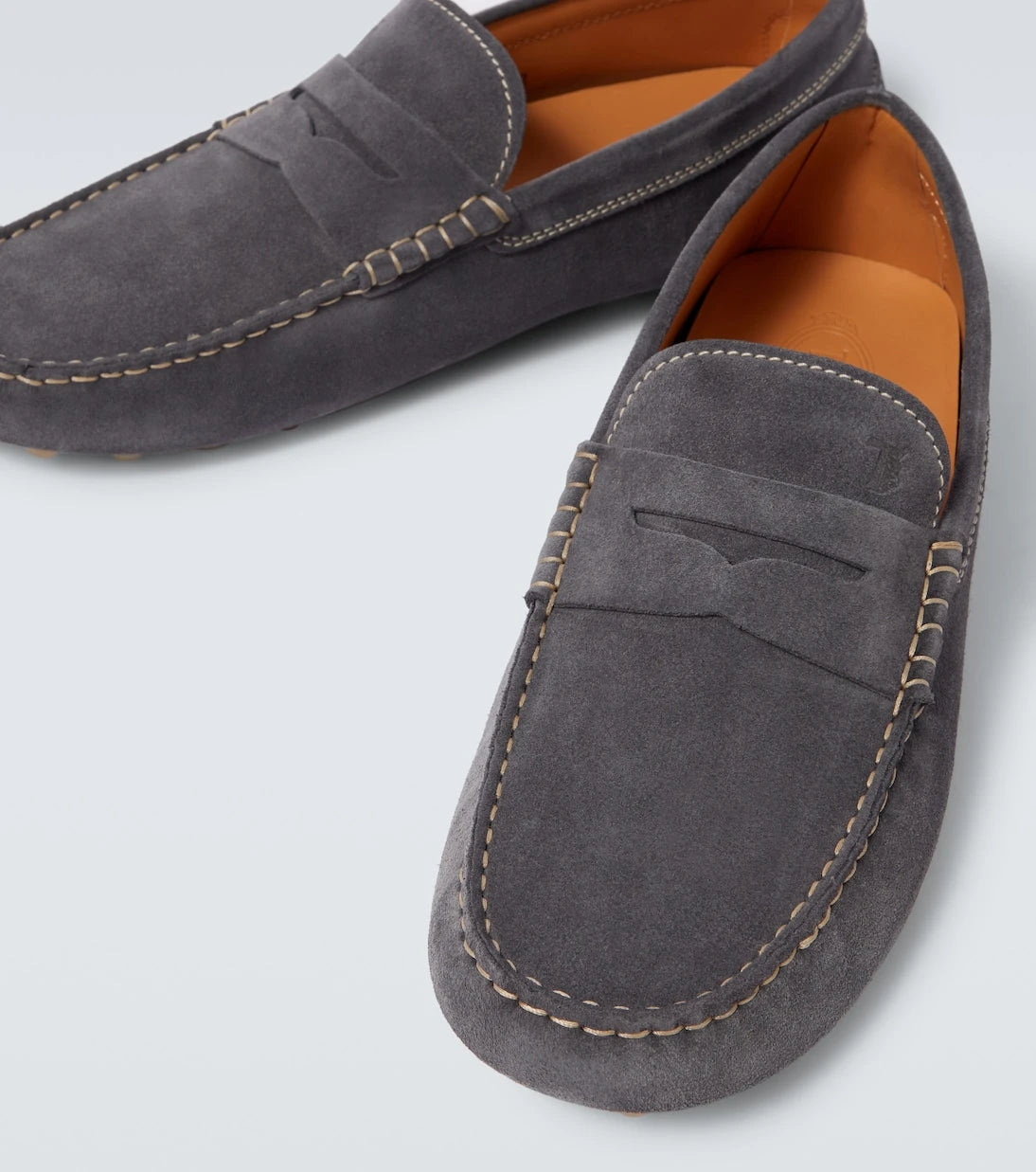 Tod's - Gommino Bubble suede driving shoes
